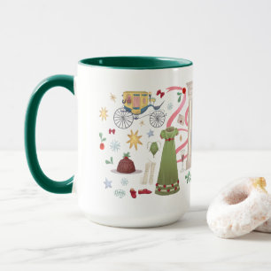 Mug Noël à Randalls (Hunter Green 15oz)