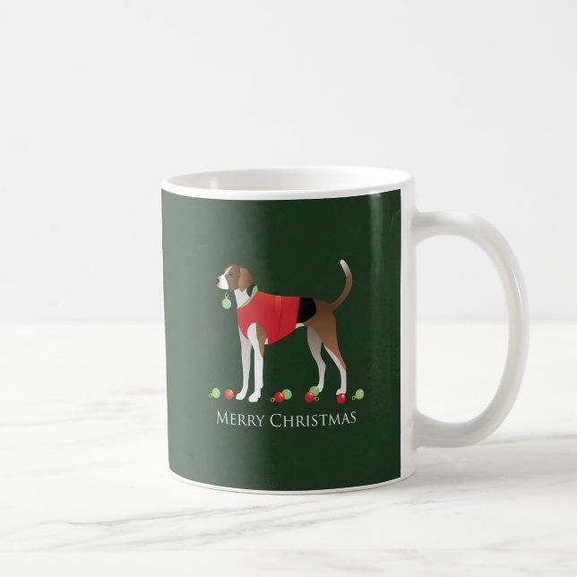 Mug Noël américain Foxhound (Droite)
