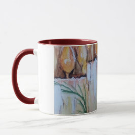 MUG NOËL BOUGIES D'ART AVEC SAINT