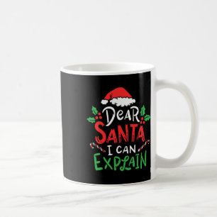 Mug Noël Cher Père Noël Je Peux Expliquer Funny Père N