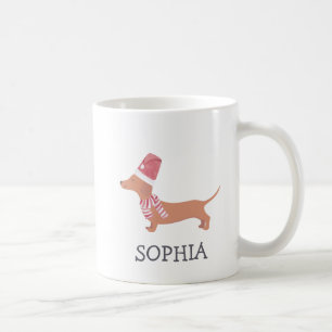 Mug Noël Chien Teckel