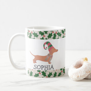 Mug Noël Chien Teckel