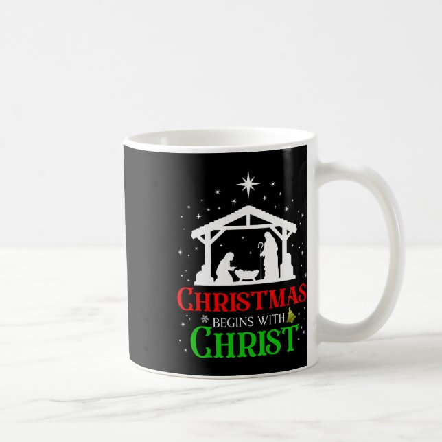 Mug Noël Commence Avec Christ Christian Religious J (Droite)