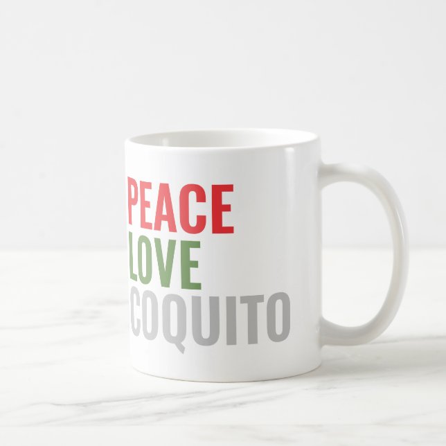Mug Noël Coquito moderne (Droite)