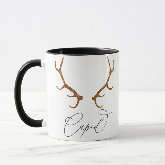 Mug Noël Cupidon Reindeer Antlers (Gauche)