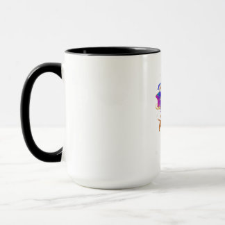 Mug Noël Dachshund Reindeer Père Noël Chien Maman