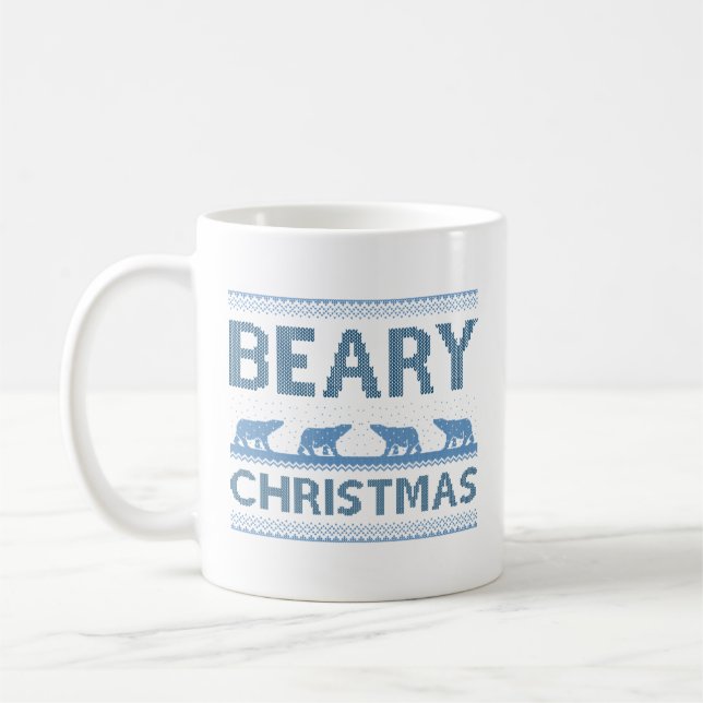 Mug Noël de la bière (Gauche)