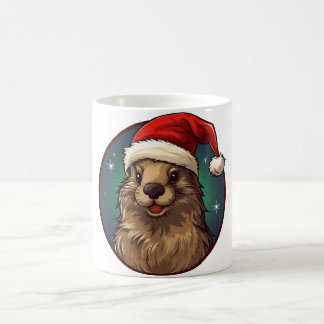 Mug Noël de la marmotte