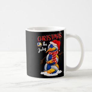 Mug Noël de Noël de Noël de Noël de volley-ball de nei