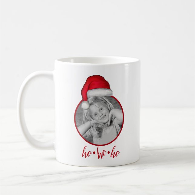 Mug Noël de Noël de Noël de Noël Rouge (Gauche)