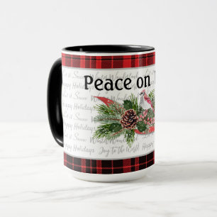 Mug Noël des bois   Cardinal rouge