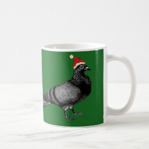 Mug noël des pigeons