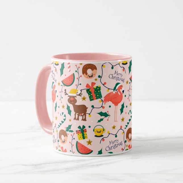 Mug Noël drôle (Devant gauche)