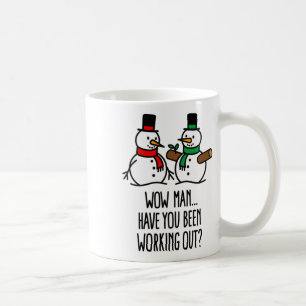 Mug Noël drôle Funny Gym Bodybuilding Workout Sno