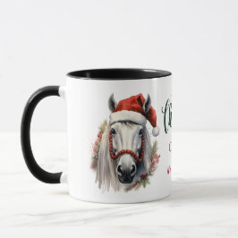 Mug Noël du Cheval Blanc Santa Hat