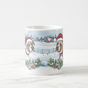 Mug Noël du Staffordshire américain