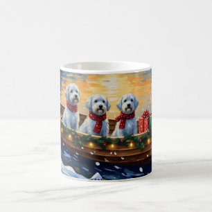 Mug Noël en bateau maltais