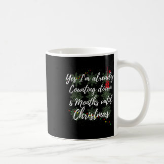 Mug Noël en juillet compte à rebours de Noël