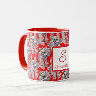 Mug Noël familial Koala personnalisé