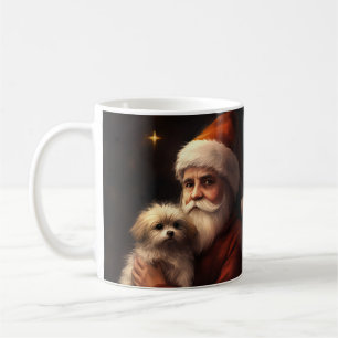 Mug Noël festif maltais avec le Père Noël 