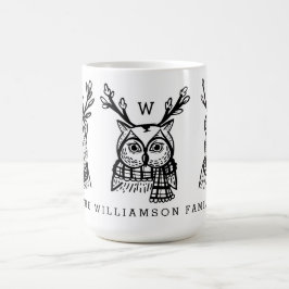 Mug Noël Forêt forestière Animaux de famille Caractère