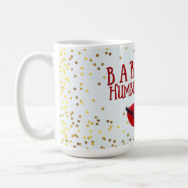 Mug Noël fumiste d'amoureux de les chiens d'ÉCORCE
