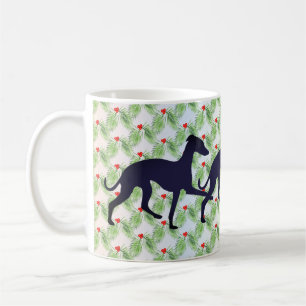 Mug Noël italien Greyhound High Stepper