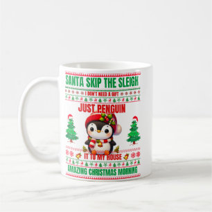 Mug Noël Joyeux Noël Pour Pingouin Cadeau