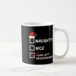 Mug Noël méchants gentils hommes de Noël laissés sans