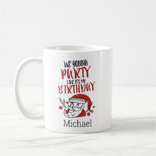 Mug Noël mignon dit Père Noël personnalisé
