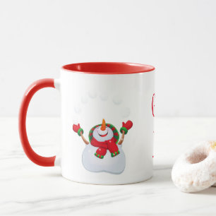 Mug Noël Mug-Snowman-God Jul /Joyeux Noël
