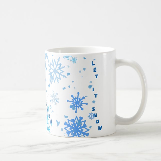 Mug Noël neige (Droite)
