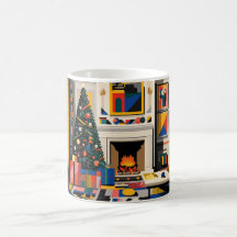 Mug Noël New Wave Pop Art 1980