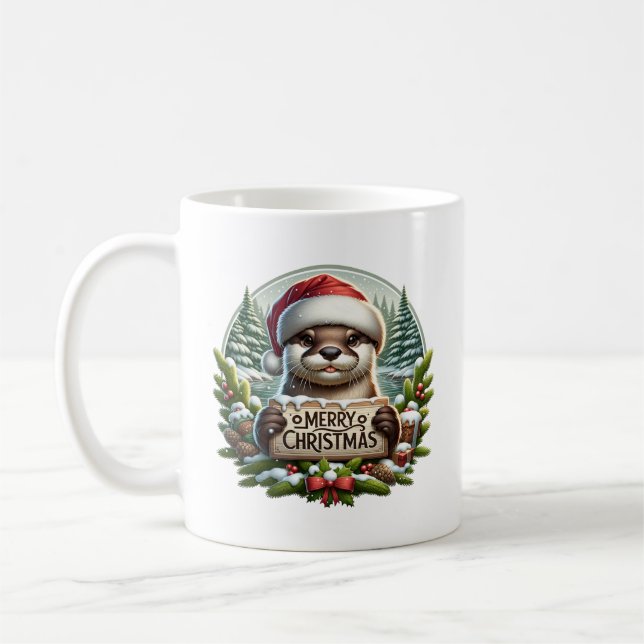 Mug Noël Otter (Gauche)