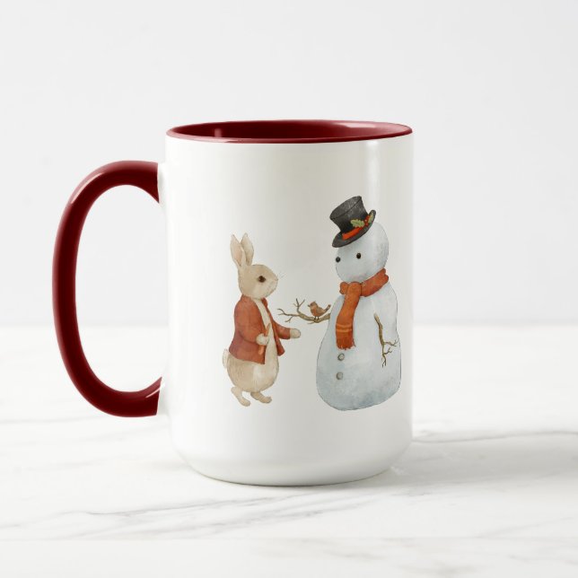 Mug Noël Peter Rabbit Vintage (Gauche)