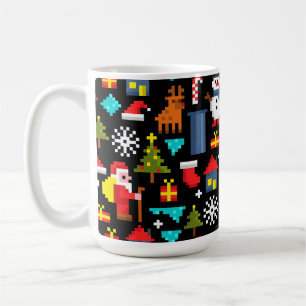 Mug Noël Pixel