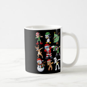 Mug Noël Pour Enfants Garçons Dabbing Père Noël Elves 