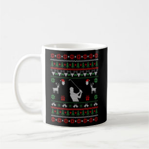Mug Noël pour les golfers femmes Golf Vilain Noël
