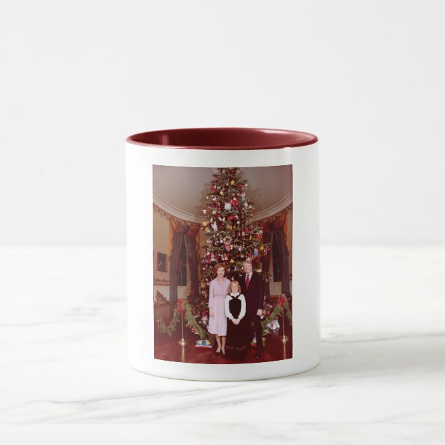 Mug Noël Président James Jimmy Carter Maison Blanche (Centre)