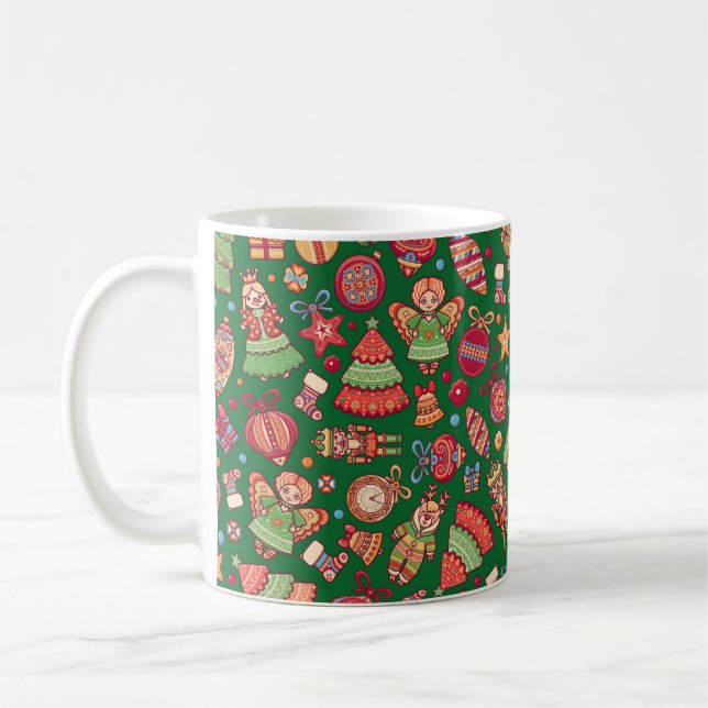 Mug Noël Rétro (Gauche)