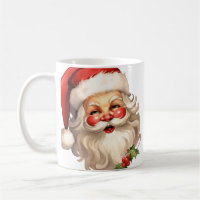 Noël rétro Holly Jolly Santa Claus