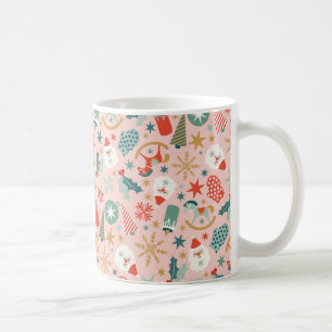 Mug Noël Retro Pastel