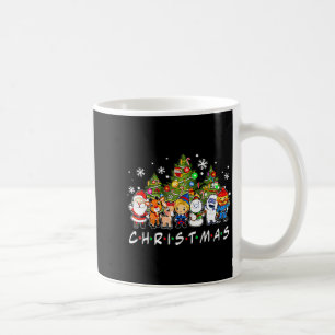 Mug Noël Santa Amis Rudolph Bonhomme de Neige Famille