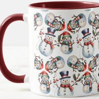 Mug Noël Snowmen