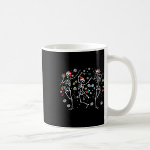 Mug Noël Squelette Danser Noël 2024 Hommes Femmes Enfa