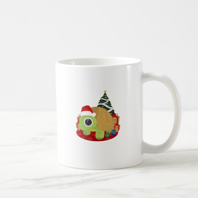 Mug Noël - Tortue (Droite)
