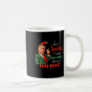 Mug Noël Trump Cher Santa Fausse Nouvelle Drôle Xmas T