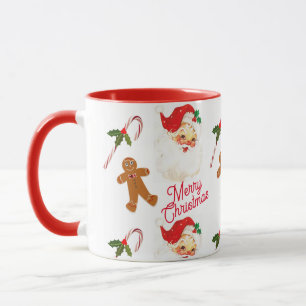 Mug Noël vintage du Père Noël