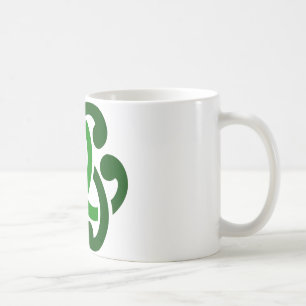 Mug Nœud celtique vert foncé