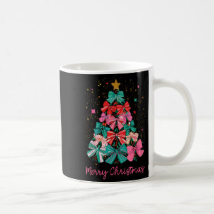 Mug Nœud Coquette Joyeux Noël Arbre de Noël Famille Py